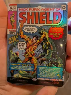 Nick Fury, Agent of SHIELD (Borderless) (0389) Marvel Super Heroes Foil - Image 1