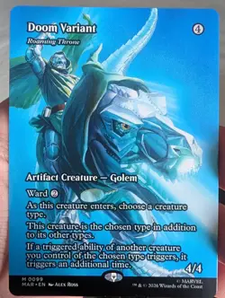Doom Variant - Roaming Throne (Borderless) Marvel Universe Eternal-Legal Regular - Image 1