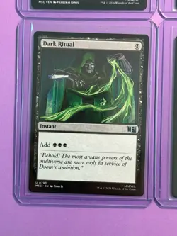 MTG Doctor Doom, Unrivaled (654/1213) Marvel Super Heroes Commander LP Lot (4) - Image 4