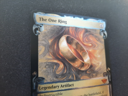 The One Ring - Foil - Showcase Scroll - The Lord of the Rings *NM* W Video MTG - Image 4