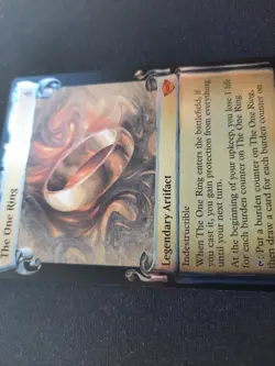 The One Ring - Foil - Showcase Scroll - The Lord of the Rings *NM* W Video MTG - Image 5