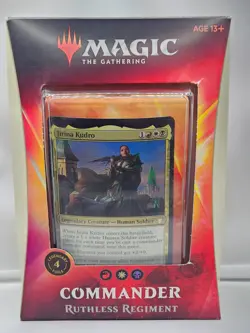 MTG Ruthless Regiment Commander Deck 2020 NEW SEALED Magic The Gathering - Image 1