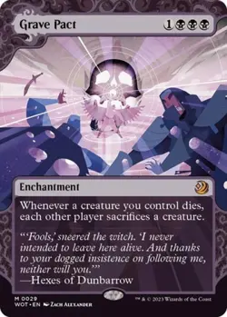 MTG English Grave Pact NM Normal Wilds of Eldraine: Enchanting Tales - Image 1