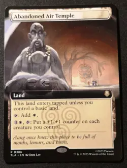 Abandoned Air Temple - Extended Art - TLA - MTG - EN - NM - 0386 - Image 1