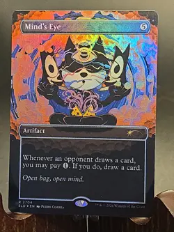 Mind's Eye (2704) Secret Lair Drop MTG Foil Near Mint - Image 1