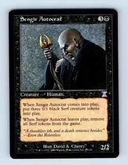 2006 Time Spiral Timeshifted Sengir Autocrat MTG / Magic the Gathering #45 - Image 1