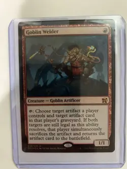 MTG: Goblin Welder Duel Decks: Elves vs. Inventors Foil 035/076 NM - Image 1