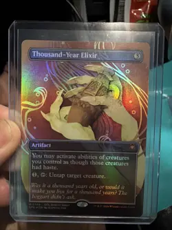 MTG Thousand-Year Elixir (Borderless) Special Guests Foil - Image 1