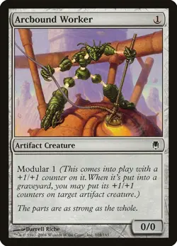 LP - Arcbound Worker [DST - 104] Darksteel - Image 1