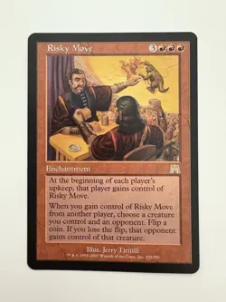 Risky Move MTG Magic the Gathering Card LP Lightly Played ONS - Image 1