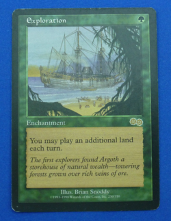 Exploration Urza's Saga MTG MP Moderately Played Commander EDH Premodern Legacy - Image 1