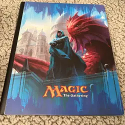 Magic The Gathering card Binder Ultra Pro Jace Niv-Mizzet 9 Pocket - Image 1