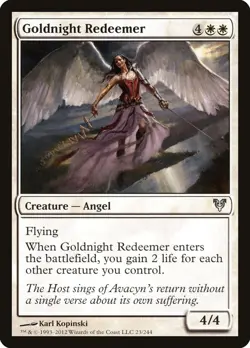 Goldnight Redeemer | #23 | AVR | MTG | Regular | LP - Image 1