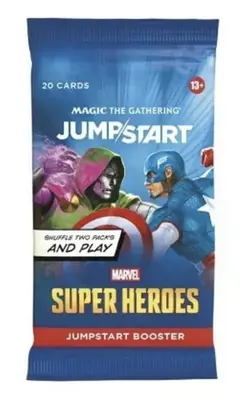 Magic the Gathering Marvel Super Heroes Jumpstart Booster Packs (4 Packs) - Image 1