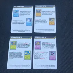 Pokemon TCG Mega Evolution Trainer Tips Art Card Set - Image 2