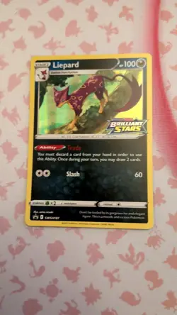 Liepard SWSH187 Holo Promo Sword & Shield Promo Pokemon Holo Near Mint - Image 1