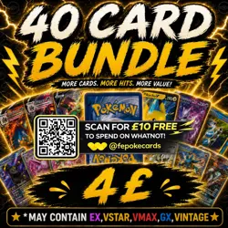 Pokemon Cards 40x Random Bundle May Include EX GX V Vmax Holo Mint Condition - Image 1