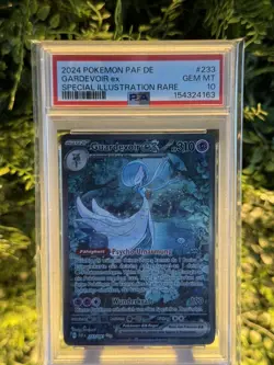 Pokemon Shiny Gardevoir ex PAF 233 PSA 10 Paldeas Schicksale Deutsch - Image 1