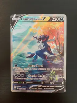 Carte Pokemon : Clamiral de Hisui V GG51/GG70 Zenith Supreme Francaise NEUF - Image 1