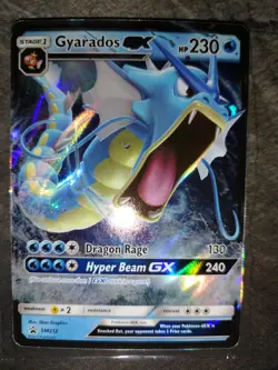 Pokemon - Gyarados GX SM212 - Sonne & Mond Black Star Promo Garados Near Mint - Image 1