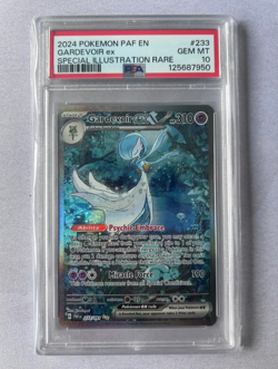 Pokemon Gardevoir ex PAF 233 EN Paldean Fates Special Illustration Rare PSA 10 - Image 1
