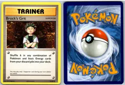 Brock's Grit 74/108 Uncommon Evolutions Pokemon - Image 3