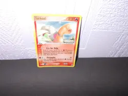 2006 Pokemon EX Legend Maker Torkoal Holo 27/92 Trading Card FREE UK Postage - Image 2