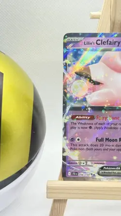 Pokemon TCG - Lillie's Clefairy Ex 56/159 - Journey Together - Double Rare NM/M - Image 3