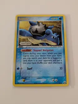 Lapras 8/92 Reverse Holo Stamped EX Legend Maker - Pokemon Card TCG VTG - NM - Image 1