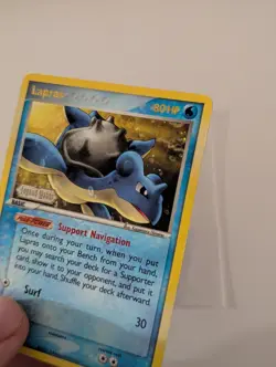 Lapras 8/92 Reverse Holo Stamped EX Legend Maker - Pokemon Card TCG VTG - NM - Image 3