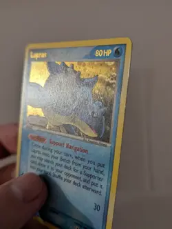 Lapras 8/92 Reverse Holo Stamped EX Legend Maker - Pokemon Card TCG VTG - NM - Image 4
