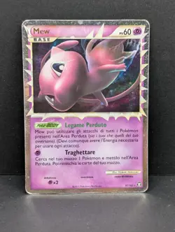 Mew (Prime) 97/102 Triumphant Holo Ultra Rare Pokemon TCG vintage ITALIAN MP - Image 1