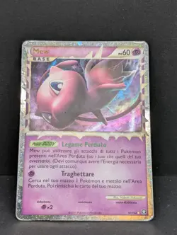 Mew (Prime) 97/102 Triumphant Holo Ultra Rare Pokemon TCG vintage ITALIAN MP - Image 3