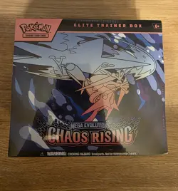Pokemon Chaos Rising Elite Trainer Box ETB Sealed Brand New TCG - Image 1