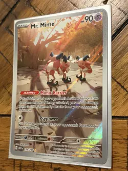 Pokemon TCG - Scarlet & Violet 151 - Mr. Mime 179/165 - Illustration Rare Holo - Image 5