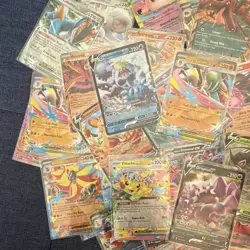 65 English EX and V Pokemon card bundle - Image 2
