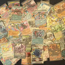 65 English EX and V Pokemon card bundle - Image 3