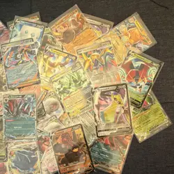 65 English EX and V Pokemon card bundle - Image 4