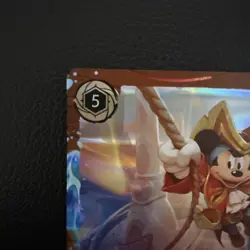 Disney Cruise Line Lorcana TCG Mickey Mouse Pirate Captain Foil Promo 13/P3 - Image 2