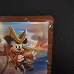 Disney Cruise Line Lorcana TCG Mickey Mouse Pirate Captain Foil Promo 13/P3 - Image 3