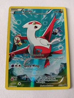 Pokemon Latias TCG XY78 Full Art Black Star Holo Promo Card - Lovely condition - Image 1