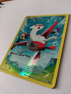 Pokemon Latias TCG XY78 Full Art Black Star Holo Promo Card - Lovely condition - Image 2