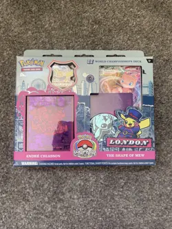 Pokemon World Championships 2022 London Deck New Sealed (MEW PROMO) - Image 1