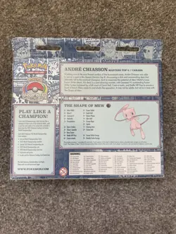 Pokemon World Championships 2022 London Deck New Sealed (MEW PROMO) - Image 2