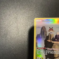 Hoothoot Pokemon Astral Radiance Trainer Gallery TG12 Ultra Rare Full Art NM - Image 3