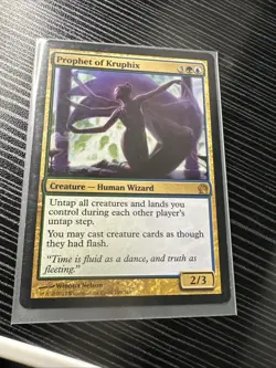 MTG Prophet of Kruphix Theros #199/249 Magic the Gathering Card - Image 1