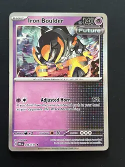 IRON BOULDER 046/131 PRISMATIC EVOLUTIONS POKEMON - Image 1