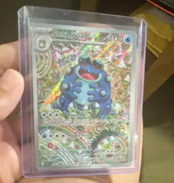 Pokemon Seismitoad English Sv: Black Bolt Illustration Rare Holo 105/086 170 HP - Image 1