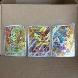 Pokemon First Partner Illustration Collection Series 2 Johto Gen 2 Set - Image 1