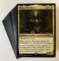 MTG Magic The Gathering Queen Marchesa 😈Villains Budget 100 Card Commander Deck - Image 1
